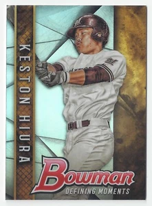 2017 Bowman Chrome Draft #BDM-KH Keston Hiura Defining Moments Refractor 227/250 - Picture 1 of 1