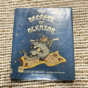 A Book of Magic The Secrets of Alkazar Allan Zola Kronzek 1980 - Picture 1 of 6