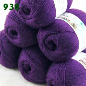 Sale 6 Ballsx50gr LACE Rugs Acrylic Wool Cashmere Hand Crochet Knitting Yarn 938 - Picture 1 of 10