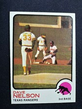 1973 Topps Baseball Card # 111 Dave Nelson - Texas Rangers