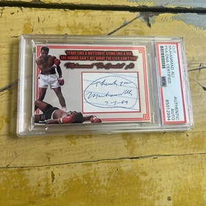 Muhammad Ali "Boxing Champion" Autographed Signed Custom Card PSA Slabbed Auth. - Picture 1 of 6