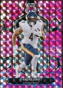 2024 Panini Mosaic Pink Camo Prizm #37 - D'Andre Swift - Picture 1 of 2