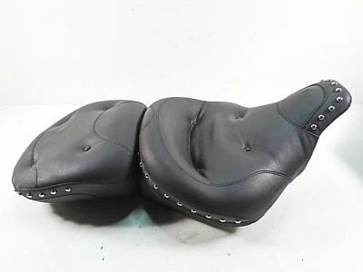 Harley Touring Electra Glide Seat Saddle Mustang 1999 FLHTC ancho tachonado 76652 Foto 1 de 4