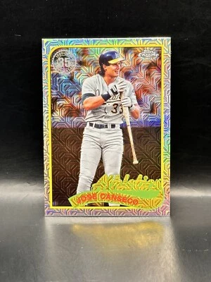 2024 Topps Series 2 JOSE CANSECO Silver Pack Mojo Refractor Athletics #2T89C-46 - Image 1 of 2