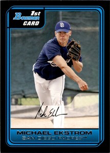 2006 Bowman - MINT Michael Ekstrom San Diego Padres #B42