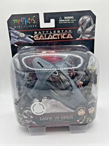 🔥NIB Battlestar Galactica Minimates Mark VII Viper w/ Brendan Costanza *Rare* - Picture 1 of 7