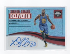 2016-17 TOTALLY CERTIFIED SIGNED SEALED DELIVERED AUTO MIRROR DRAYMOND GREEN /25