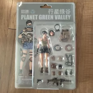 #1 NUOVO OG Originale prima uscita Figura Femminile Planet Green Valley 1/18 PGV 1:18 - Foto 1 di 6