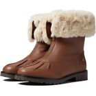 Ralph Lauren Womens Size 5 B Elmington Leather Fur Winter Snow Boots Shoes NEW