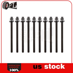 Fits 09 10 11 Pontiac G3 Wave 2009-2011 Cylinder Head Bolts Sets 1.6L l4 DOHC - Picture 1 of 5
