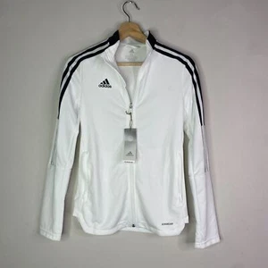 Adidas White Tiro 21 Training Jacket (Size XS) - BNWT - Picture 1 of 6