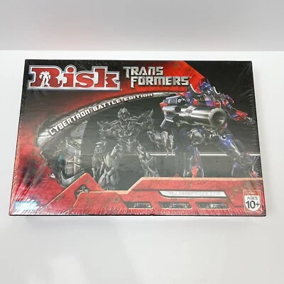 NEW Risk Transformers Board Game Cybertron Battle Edition - Image 1 of 4