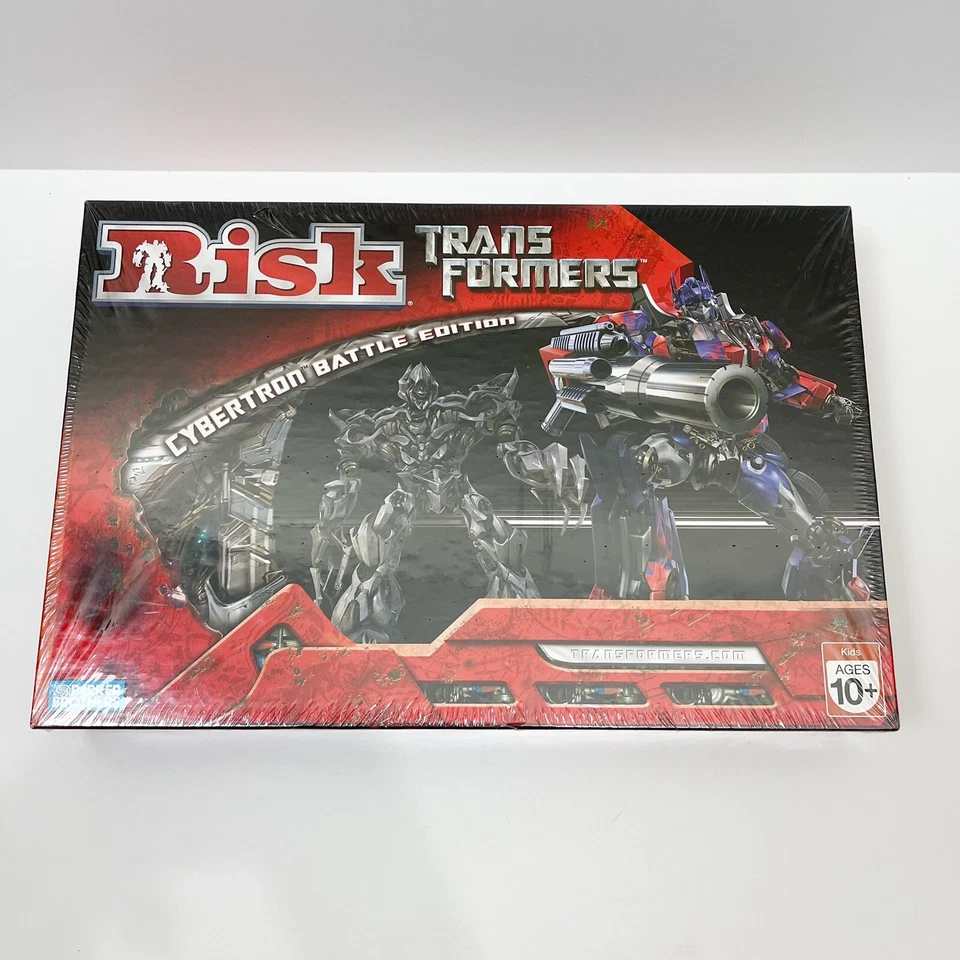 NEW Risk Transformers Board Game Cybertron Battle Edition - Image 1 of 4