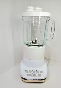 KitchenAid Household Blender Ultra Power Model KSB5WH White CLEAN! Powerful! - Picture 1 of 11