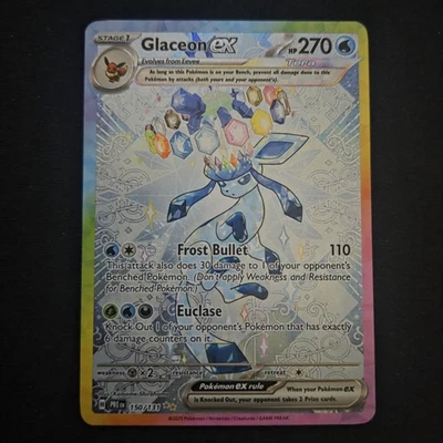 Glaceon Glaziola EX SIR 150/131 Prismatic Evolutions NM  - Bild 1 von 2