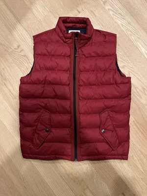 Lucky Brand Men’s Puffer Vest Red Size Large - Image 1 of 4