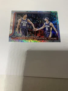 25-26 Topps Pels Paar Kontrollspiel Silver Shimmer Parallel - Bild 1 von 2