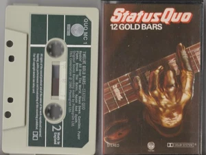 Status Quo '12 Gold Bars' Cassette Album (1980) - Picture 1 of 2