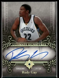 2006-07 Upper Deck Ultimate Collection #US-RG Rudy Gay Signatures AUTO - Picture 1 of 2