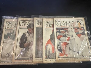 The Country Gentleman Magazine Lot of 5 - 1922 Issues - Curtis Pub Co - Bild 1 von 6