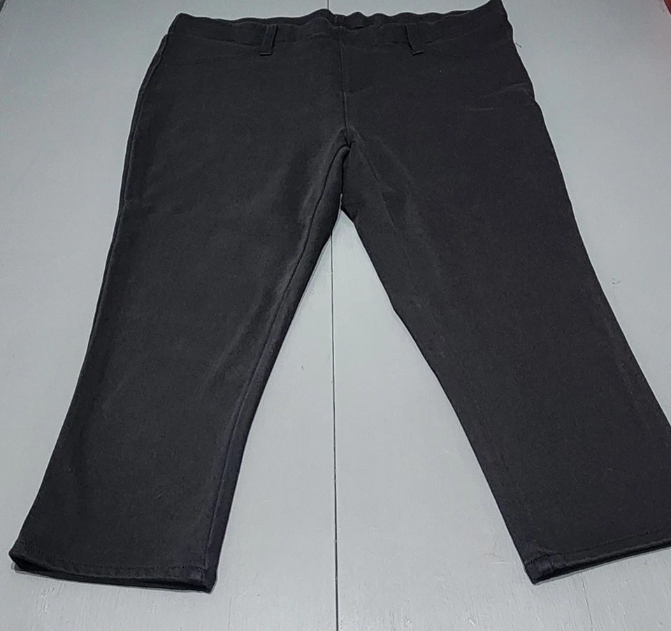 Faded Glory Women's Black Stretch Jegging, Super Soft And Comfy! 1X/ 16W - Image 1 of 4