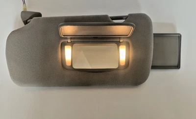 2000-2003 Nissan Maxima 2002-2004 Altima Driver Left Side Sun Visor Lighted Gray - Image 1 of 4