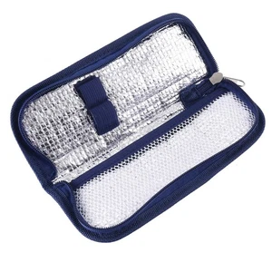 Sac refroidisseur d'insuline portable insuline diabétique étui de voyage refroidisseur boîte à pilules 6371 - Photo 1/7