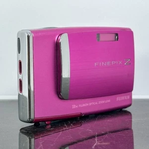 Fujifilm Finepix Z10Fd Pink 7.2MP 3x Optical Zoom Digital Camera Used Working JP - Picture 1 of 5