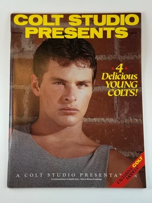 Colt Studio Presents Magazine, No16, 4 Delicious Young Colts, винтажная гей-эротика - Изображение 1 из 3