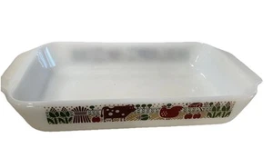 Vintage Rodger Johnson Farm Life Backform Made in USA 10 x 6 Auflaufform - Bild 1 von 17