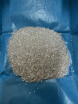 Lab Diamond Round Loose VVS2-SI1 D-E-F Melee 1.6mm-1.8mm HPHT 1.0ct lot - Image 1 of 4