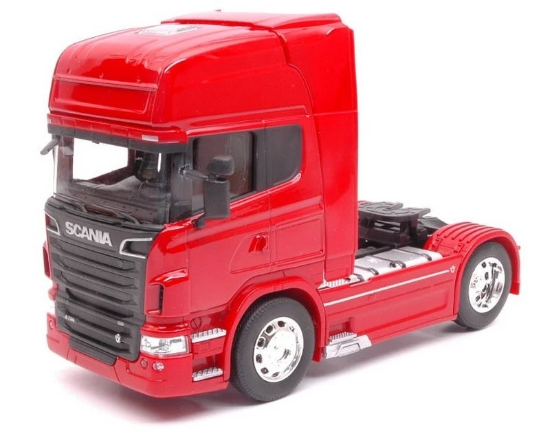 Scania R730 V8 4x2 Truck 2015 Red 1:32 WELLY 32670SR - Immagine 1 di 1