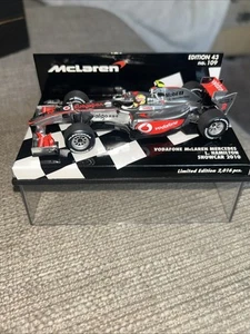 Minichamps F1 1/43 Scale - 530104372 Vodafone Mclaren Mercedes 2010 Hamilton - Picture 1 of 5