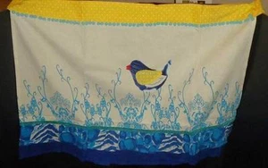 Demdaco Donna Downey Bluebird Cotton Half Apron NWT - Picture 1 of 3