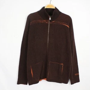 Maglione con Zip Versace Jeans Couture da Uomo Marrone in Lana Taglia XL - Imagen 1 de 9