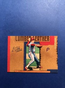 2005 Donruss Leather Lumber Steve Carlton #d/2000 NM Shipping $0.99