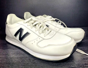 New Balance 311 White Sneakers Shoes Running Black Men's Size 13 US Clean 🔵 - Picture 1 of 9