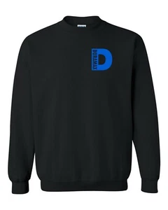 Sudadera Duramax Pequeña Diseño Azul Color Negro Unisex Cuello Redondo - Imagen 1 de 2