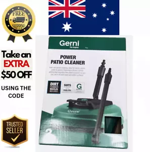 Gerni Power Patio Cleaner GACC-PPC - Ideal For Decks, Patios, Paths & Pavers! AU - Picture 1 of 11