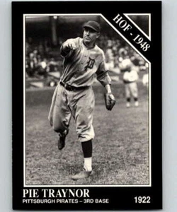 1991 Conlon Collection #36 Pie Traynor EX Excellent Pirates - Picture 1 of 2