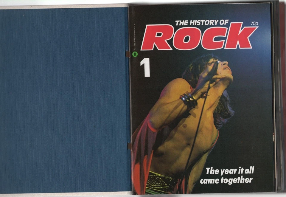 1982 The History of ROCK 12 Issues in Binder Vintage - Image 1 of 2