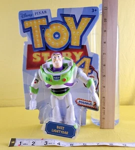 Buzz Lightyear Actionfigur Posable Toy Story 4 Disney Pixar Sammlerstück Spielzeug - Bild 1 von 8