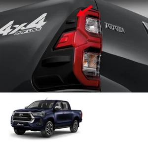 For Toyota Hilux Revo Prerunner 2021 2022 Matte Rear Tail Lamp Lights Cover - Picture 1 of 6
