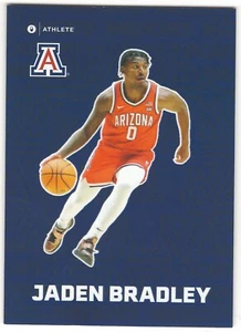 JADEN BRADLEY 2024-25 Onit ARIZONA WILDCATS BASKETBALL Fusion Series INSERT - Picture 1 of 1