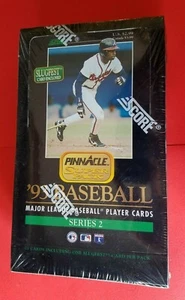 1993 PINNACLE SERIES 2 SUPERPAK BASEBALL BOX DEREK JETER ROOKIE CARD KEN GRIFFEY - Picture 1 of 6