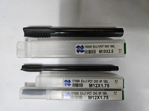 Osg Long Point Taps M18 2.5p L150 Hse 1pcs, M12 1.75p L150 Hse 2pcs - Picture 1 of 1