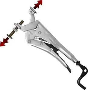 Expand-O Pliers, 10", Reverse-Action Clamping Pliers, Clamping Pressure: 900 LBS - Picture 1 of 5