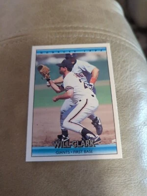 1992 Donruss #214 Will Clark San Francisco Giants Baseball Card - Image 1 of 2