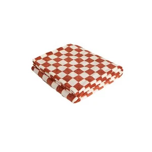Throw Checked Large Polar Warm Soft Blanket Sofa Bed GX V0H8 Travel Car H4R9 - Picture 1 of 15