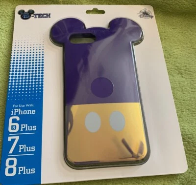 Capa Disney Park DTech iPhone Plus Mickey Mouse poção roxa orelhas 3D iridescente - Imagem 1 de 2